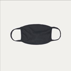3 pack cotton face masks BLACK BRAND NEW
